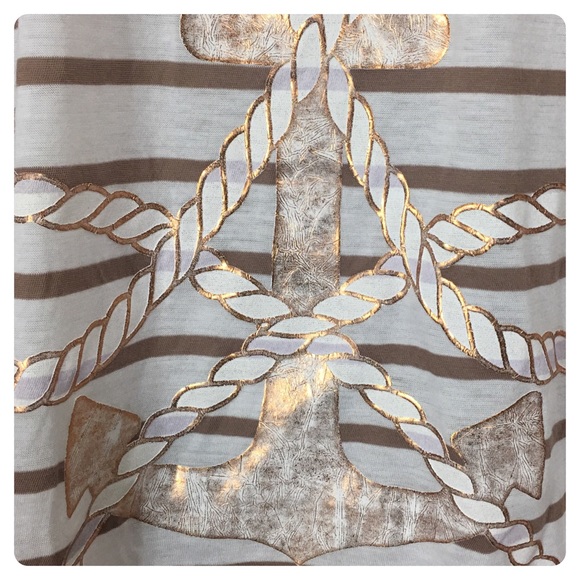 NWT! Wildfox Anchors Away Sunday Morning Tee - Picture 6 of 7